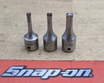 Snap On Tm27, Tm30, Tm31 - 1/4" Drive Clutch Head Socket Drivers. Fixed Price $17.95.