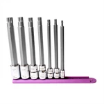 Mayhew 7 Pc Long Triple Square Insert Socket Bit Set. Fixed Price $115.82.