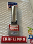 Craftsman - Chrome 12-point 1/2" Drive 21mm Deep Socket 50772 Usa G2d. Fixed Price $29.99.