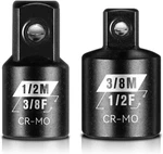 2pcs Impact Socket Adapter And Reducer Set, /" To & S. Fixed Price $15.58.