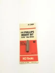 Kd 412404 #4 Phillips Bit 5/16" Hex Drive *made In The Usa*. Fixed Price $12.00.