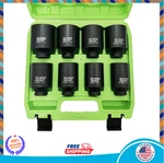 1/2" Drive 8-pc Deep 6-point Impact Socket Set Sae 1-1/4" To 1-3/4" Cr-mo. Fixed Price $52.51.
