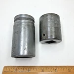 (2) Snap-on & Ingersoll Rand 3/4" Drive 1-1/16" Impact Socket Wrench Set (usa). Fixed Price $29.95.