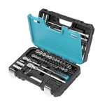 Hb 101-piece Socket Set Akx005-u, 90-tooth Flex Head Ratchets 3/8"&1/4" Drive.... Fixed Price $140.28.