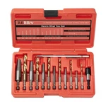 Rebra 14pc Screw Extractor Set Left Hand Drill Bits Broken Bolt Remover. Fixed Price $26.07.