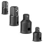 Carbyne 4-piece Impact Socket Adapter Set, Crv Steel, 1/4 To 3/8 One Size. Fixed Price $12.90.