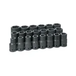 Grey Pneumatic 9021d 1" Drive Deep Length Impact Socket Set 21pcs. Fixed Price $938.80.