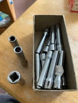 Nos Vintage Bonney 1/4" Drive 12 Pt. Vlh12 3/8 Deep Socket Made In Usa. Fixed Price $10.00.
