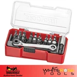 Teng Tools Mixed Screwdriver Bit Set With Ratchet And Belt Clip 29 Pieces Tj1429. Fixed Price $58.51.