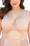 Curvy Couture 1336 High Apex Diamond Net Underwire Bra Us Sz 42g Bombshell Nude. Fixed Price $27.30.