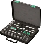 Wera 8100 Sb 4 Zyklop Socket Wrench Set 3/8" Drive Sae 38 Pieces 05003596001. Fixed Price $374.98.