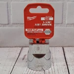 Milwaukee 1-1/8 In. X 1/2 Drive Sae 6 Point Standard Depth Socket 45-34-9110. Fixed Price $12.00.