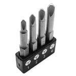 4 Pcs Ohiy Tri-wing Drive Screwdriver Insert Bit Set Cr-v Steel 2in Long Shank. Fixed Price $9.95.