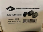 American Forge & Foundry 18512 3 7/8" Locknut Socket 6 Point (new). Fixed Price $42.78.