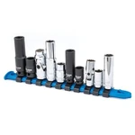 Titan 68660 10-piece 10mm Socket Set, 1/4" And 3/8" Drive, Chrome Vanadium. Fixed Price $37.32.