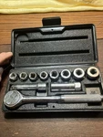 Vintage Stanley Workmaster 12pcssae 3/8 Dr. 3/4 To 5/16 12point Nice. Fixed Price $19.95.
