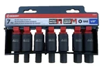 7 Pc Set Crescent Sae 1/2" Hex Bit Socket New. Fixed Price $32.88.
