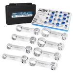 Firstinfo F3453a 3/8inch Drive Sae 12 Point Box End Torque Adapter Extension Set. Fixed Price $130.29.