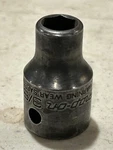 Vintage Snap On 1/2" Drive 3/8" 6pt Shallow Impact Socket Im120a. Fixed Price $15.99.