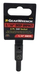Gearwrench 6 Point Sae 3/16in Deep Impact Socket Fits 1/4in Drive Model Id. Fixed Price $12.75.