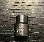 Wow! Sk Tools Large Font / Letters 9mm 309m 3/8 Dr 6pt Socket Very Hard To Find. Fixed Price $10.96.