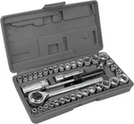 Performance Tool W1173 Sae/metric 40-piece Sae And 40-pc Socket Set, Chrome. Fixed Price $21.41.