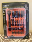 Klein Tools 65240 Knect Impact Pass-through Deep-well Flip Socket Set 20 Pcs New. Fixed Price $78.48.