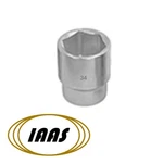 34 Mm. X 3/4 In Drive / Chrome Plated Drop Forged 6 Point Socket By Iaas. Fixed Price $23.37.