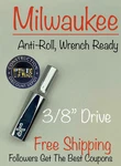 Milwaukee 45-34-9073 3/8" Drive 1/4" Sae 6-point Socket. Fixed Price $11.67.
