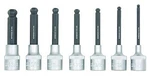 Bondhus 43445 Prohold Socket Ball End Bit Tool Set W/socket W/proguard,2",7 Pc. Fixed Price $81.60.