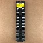 Vintage Craftsman 3/8" Drive 9 Pc Sae 12pt Deep Socket Set 34440 Made In Usa. Fixed Price $54.97.