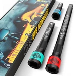 Aiourx 1/2" Drive Impact Extension Bar Set, 3 Pcs Socket Extensions Sets, 3" .... Fixed Price $21.68.