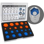 Gimyuan 21pcs Magnetic Socket Inserts For Sae Metric 5/16 To 7/8 Inch, 8mm.... Fixed Price $18.98.