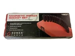 Sunex 14pc 1/4" Metric Impact 6pt Point Deep Magnetic Sockets Set Drive Mm 1831. Fixed Price $116.99.