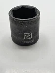 Kobalt Standard (sae) 1/2-in Drive 1-3/16-in 6-point Impact Socket Individual. Fixed Price $19.99.