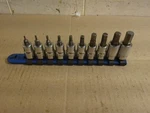 Matco Tools Usa 3/8" Drive 10pc Metric 2mm-10mm Hex Bit Socket Driver Set, Rail. Fixed Price $112.49.