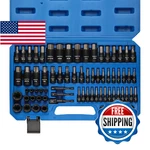 Ementol 71-piece Torx Bit & Hex Socket Set, Master Sae/metric, 1/4", 3/8" An. Fixed Price $81.37.
