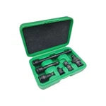 Steel Vision Black 6pcs 3/8" Ext. Bar Adapter And Reducer Set. Fixed Price $22.50.