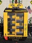 Dewalt Dwafsfset9 3/8" Drive Deep Impact Socket Set Sae 9pc. Fixed Price $40.00.