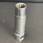 Vtg Bonney Ld18 1/2" Drive 12 Point 9/16" Deep Well Socket Usa Owners Marks. Fixed Price $5.59.