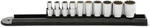 Gearwrench 10 Pc. 1/4" Drive 12 Pt. Standard Socket Set, Drive, Silver. Fixed Price $25.64.