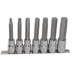 Westward 1ezj1 1/2" Drive Socket Bit Set, Sae, 7-pcs. Fixed Price $48.59.