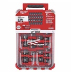 Milwaukee 49-66-6804 27-pc Shockwave Impact Duty 1/2 Drive Sae & Metric New!!!!. Fixed Price $138.99.