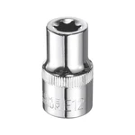 E-torx Socket 1/2" Drive E12 Star 1.5" Length 6 Point Spline Sleeve. Fixed Price $9.86.