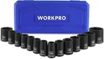Workpro 1/2 Drive Shallow Impact Socket Set, Metric Cr-v Steel 14pcs,. Fixed Price $36.50.