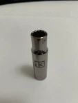 Craftsman 1/2" Dr, 13mm Deep 12 Pt Laser Socket, G2d 45938, Bn, Rust, Made Usa. Fixed Price $12.95.