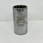 Armstrong 39-332, 32mm Deep Socket, 1/2" Drive, 12 Point. Fixed Price $29.99.
