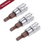 Uxcell 1/4" Drive X H4 (4mm) Hex Bit Socket, S2 Steel Bits, Cr-v Sockets. Fixed Price $11.05.