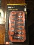 New Klein Tools 13 Piece Knurled Torx Bit Socket Set With Modular Storage System. Fixed Price $40.00.