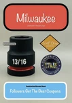 Milwaukee 49-66-6304 3/4" Drive Shallow Impact Socket 13/16" 6 Point. Fixed Price $18.49.